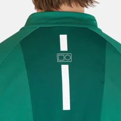 Bogeys & Birdies M Mid Layer LS Zip Racing Green