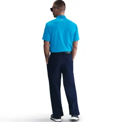 Nike M Nk Df Tour Polo Print Laser Blue-White Best
