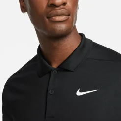Nike M Nk Df Vctry Solid Polo Svart Black-White Clearance