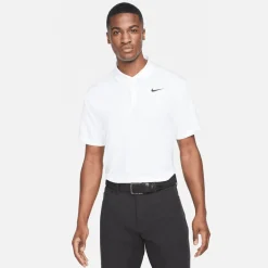 Nike M Nk Df Vctry Solid Polo Vit White-Black Sale