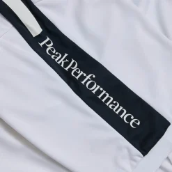 Peak Performance M Player Polo White-Salute Blue- Best