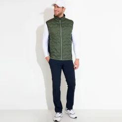 Abacus M Portrush Hybrid Vest Grön 517-Forest Hot