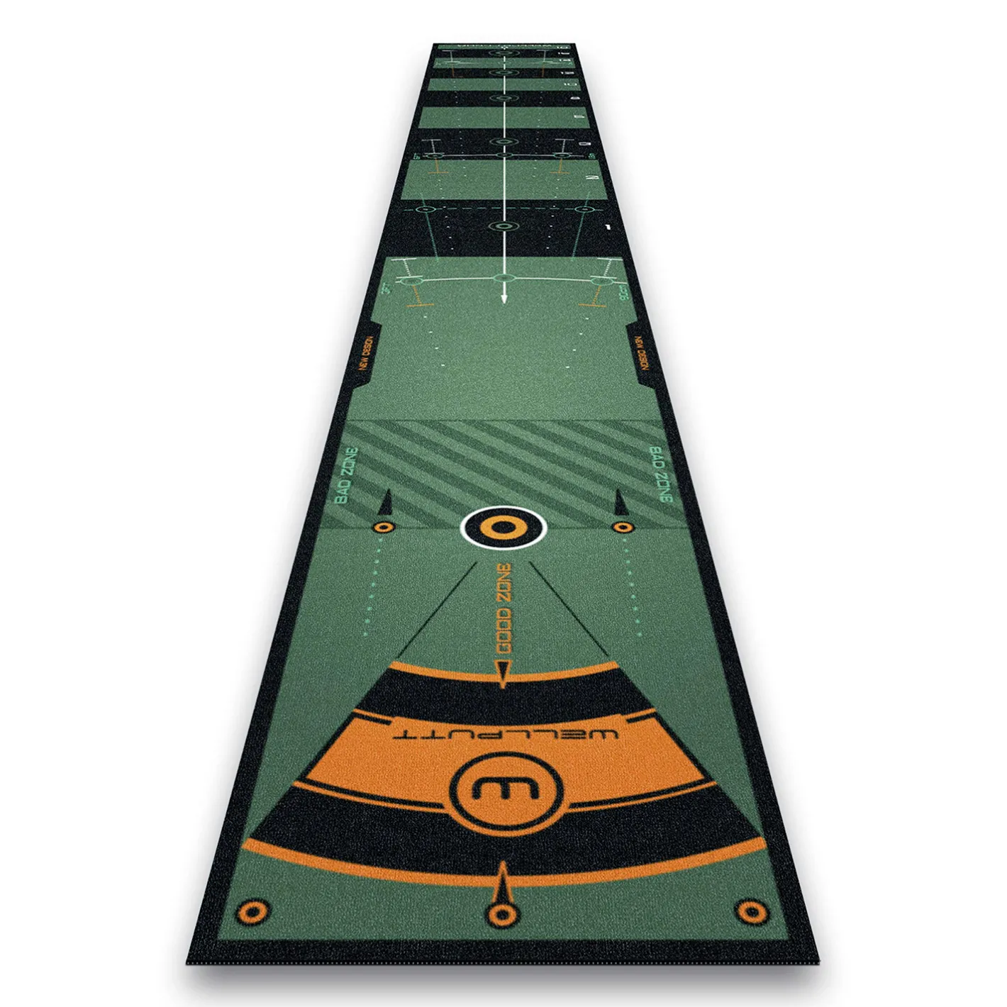 Wellputt 4M Putting mat GREEN ( 13ft) Clearance