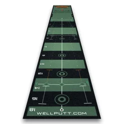 Wellputt 4M Putting mat GREEN ( 13ft) Clearance