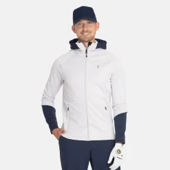 Peak Performance M Rider Essentials Zip Hood Antarctica-Blue Shadow- Outlet