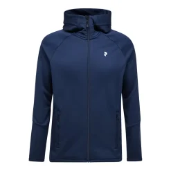Peak Performance M Rider Essentials Zip Hood Blue Shadow-Blue Shadow- Sale