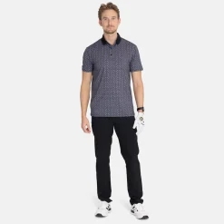 Bogeys & Birdies M Tech Pique Micro AOP Svart Black Online