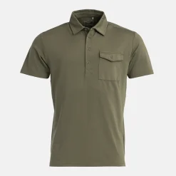 Bogeys & Birdies M Tech Pocket Polo 2.0 Leaf Clover Green Clearance