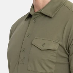 Bogeys & Birdies M Tech Pocket Polo 2.0 Leaf Clover Green Clearance