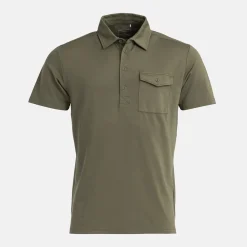 Bogeys & Birdies M Tech Pocket Polo 2.0 Leaf Clover Green Clearance