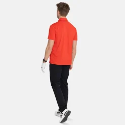 Bogeys & Birdies M Tech Pocket Polo 2.0 Fiery Red Hot