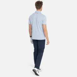 Bogeys & Birdies M Tech Pocket Polo 2.0 Chambray Blue Online