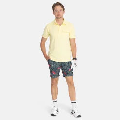 Bogeys & Birdies M Tech Pocket Polo 2.0 Lemonade Yellow Outlet