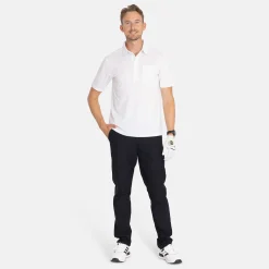 Bogeys & Birdies M Tech Pocket Polo 2.0 Vit White Clearance