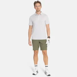 Bogeys & Birdies M Tech Solid Pique Knit Grå Discount