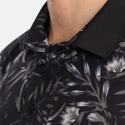 Bogeys & Birdies M Tech TM Flowerprint Svart Grå Black/Grey Online