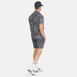 Bogeys & Birdies M TM Flowerprint Clover Green Multi Outlet
