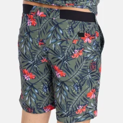 Bogeys & Birdies M TM Flowerprint Clover Green Multi Outlet