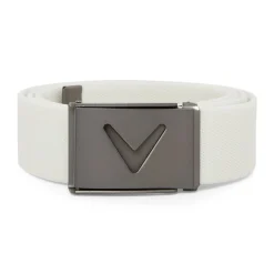 Callaway M V-Logo Web Belt Bright-White Discount