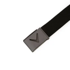 Callaway M V-Logo Web Belt Svart Caviar Outlet