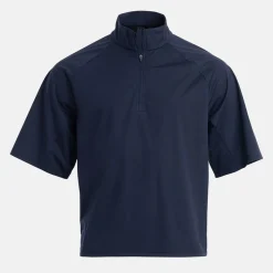 Bogeys & Birdies M Windbreaker SS 1/4 Zip Blå Navy New