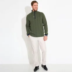 Abacus M Woburn Midlayer Grön 517-Forest New