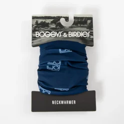 Bogeys & Birdies Neckwarmer Tube Blå Vit Navy/White Sale