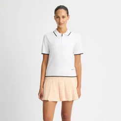 Röhnisch Nicky Pleated Monogram-Peach Outlet
