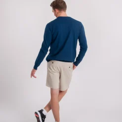 Cutter & Buck Oakville Crewneck Blå Navy Melange (554) Discount