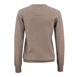 Cutter & Buck Oakville Crewneck Brun Nougat Melange (834) Online