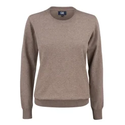 Cutter & Buck Oakville Crewneck Brun Nougat Melange (834) Online