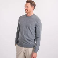 Cutter & Buck Oakville Crewneck Grå Grå (95) Outlet