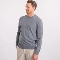 Cutter & Buck Oakville Crewneck Grå Grå (95) Outlet
