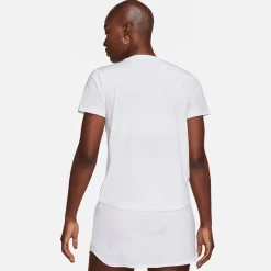 Nike One Classic W Dri-Fit Short Vit White-Black Best