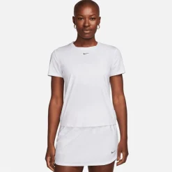 Nike One Classic W Dri-Fit Short Vit White-Black Best