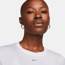 Nike One Classic W Dri-Fit Short Vit White-Black Best
