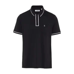 Original Penguin OPG The Technical Earl Polo Svart Caviar Sale