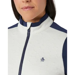 Original Penguin OP Knit Jacquard Floral Silver-Birch Hot