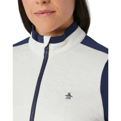 Original Penguin OP Knit Jacquard Floral Silver-Birch Hot
