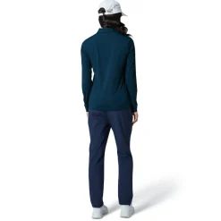 Original Penguin OP Ls Polo With Mesh Yo Black-Iris Sale
