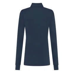 Original Penguin OP Ls Polo With Mesh Yo Black-Iris Sale