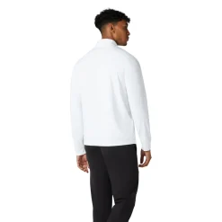 Original Penguin OP L/S 1/4 Zip Technica Vit Bright-White Discount