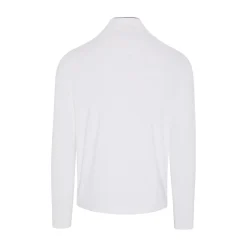 Original Penguin OP L/S 1/4 Zip Technica Vit Bright-White Discount