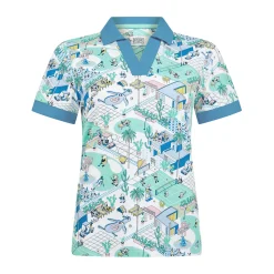 Original Penguin OP Ss Palm Springs Polo Bright-White Discount