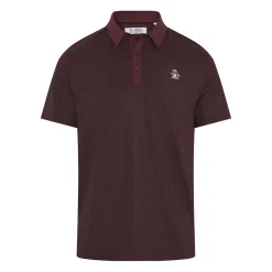 Original Penguin OP Ss Petes Tee Time Po Mauve-Wine Sale