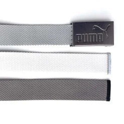 Puma 6 Pack Web Belt Black-Bright White Outlet