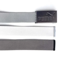 Puma 6 Pack Web Belt Black-Bright White Outlet