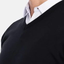 Ivanhoe PD V-Neck Svart Svart (015) Outlet