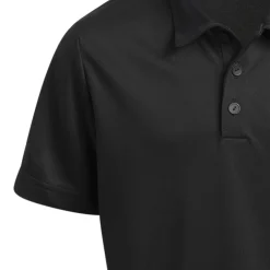 Adidas Performance Short Sleeve Polo Shirt Kids Svart Black Hot