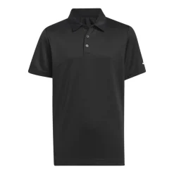Adidas Performance Short Sleeve Polo Shirt Kids Svart Black Hot